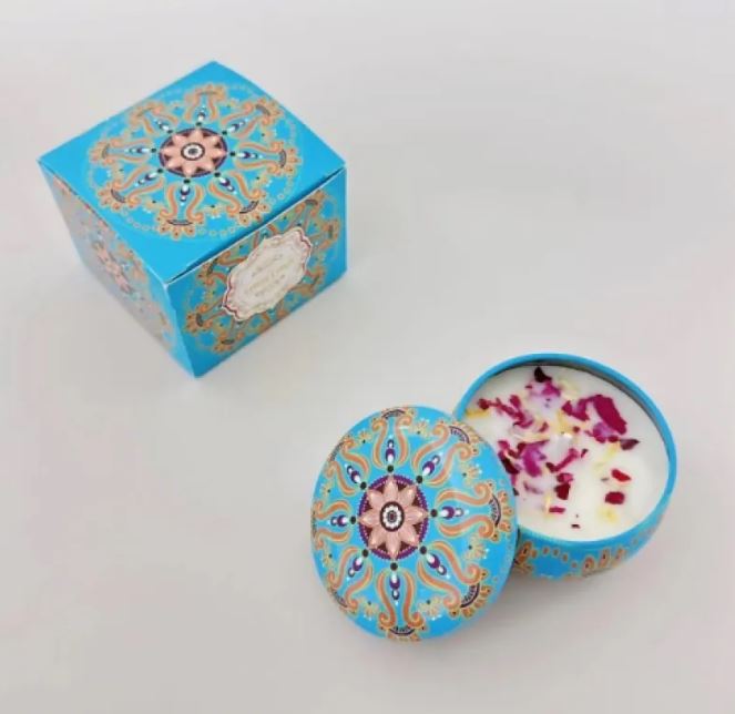 Vela Aromática de Flores Secas