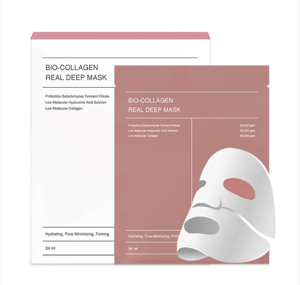 Mascarilla Facial Lifting Antiarrugas de Hidrogel